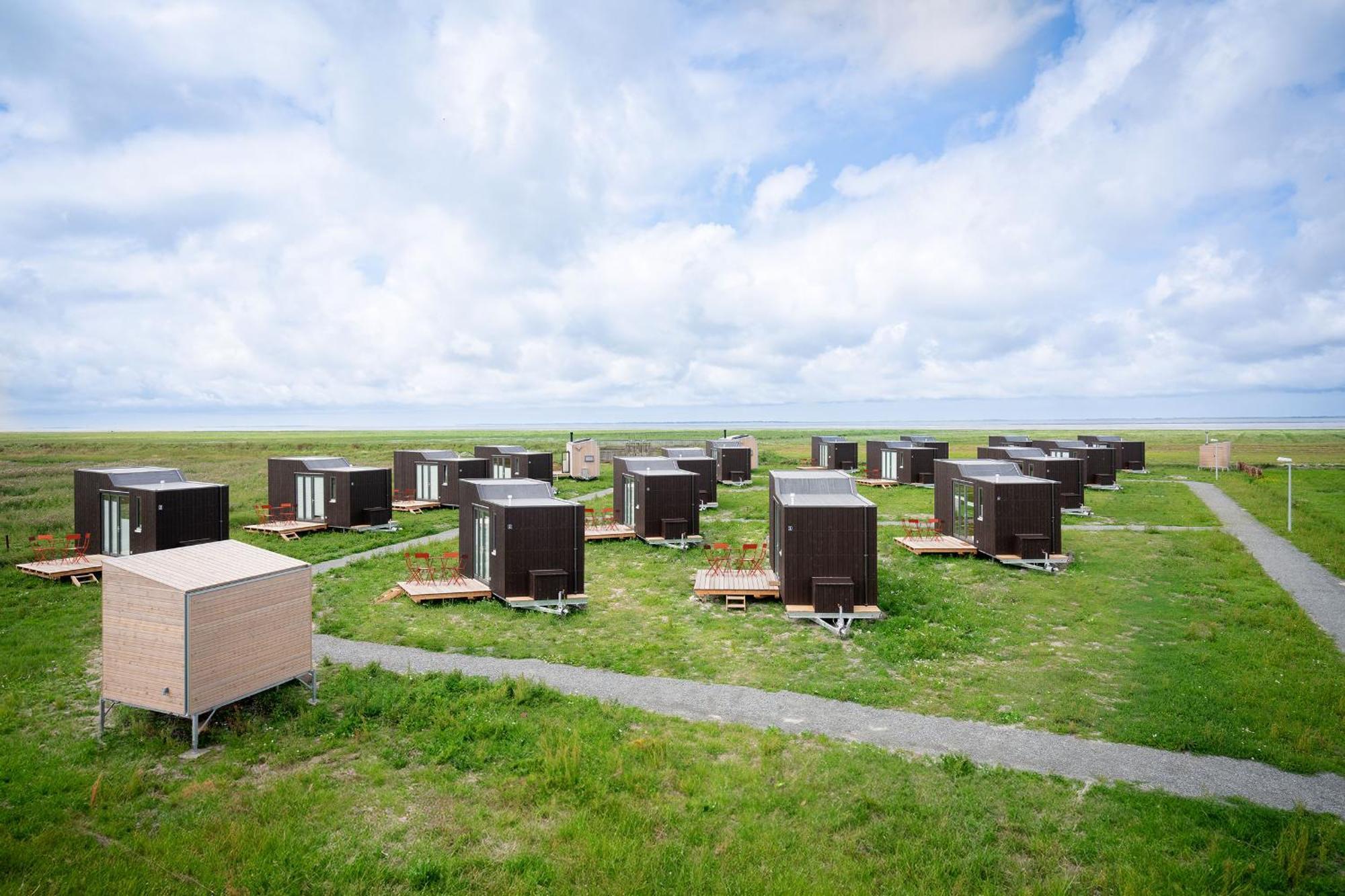 Tiny House Nature 8 Innenlage - Green Tiny Village Harlesiel Carolinensiel Exterior foto